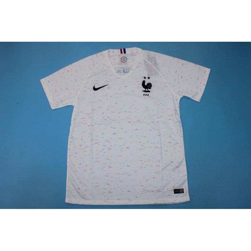 Francia Retro Dos Estrellas Visitante 2018 Francia Retro Dos Estrellas Visitante 2018