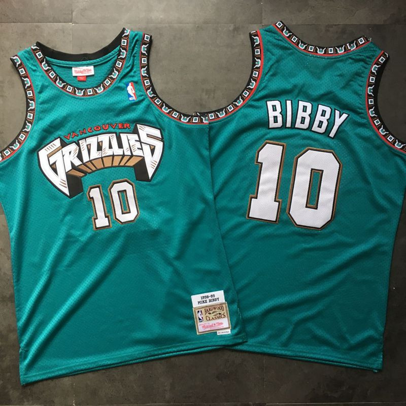 NBA Grizzlies Retro BIBBY 10 NBA Grizzlies Retro BIBBY 10