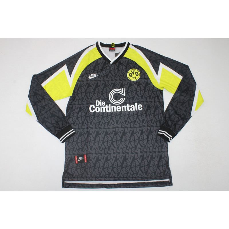 Borussia Dortmund Retro Manga Larga Visitante 95-96 Borussia Dortmund Retro Manga Larga Visitante 95-96