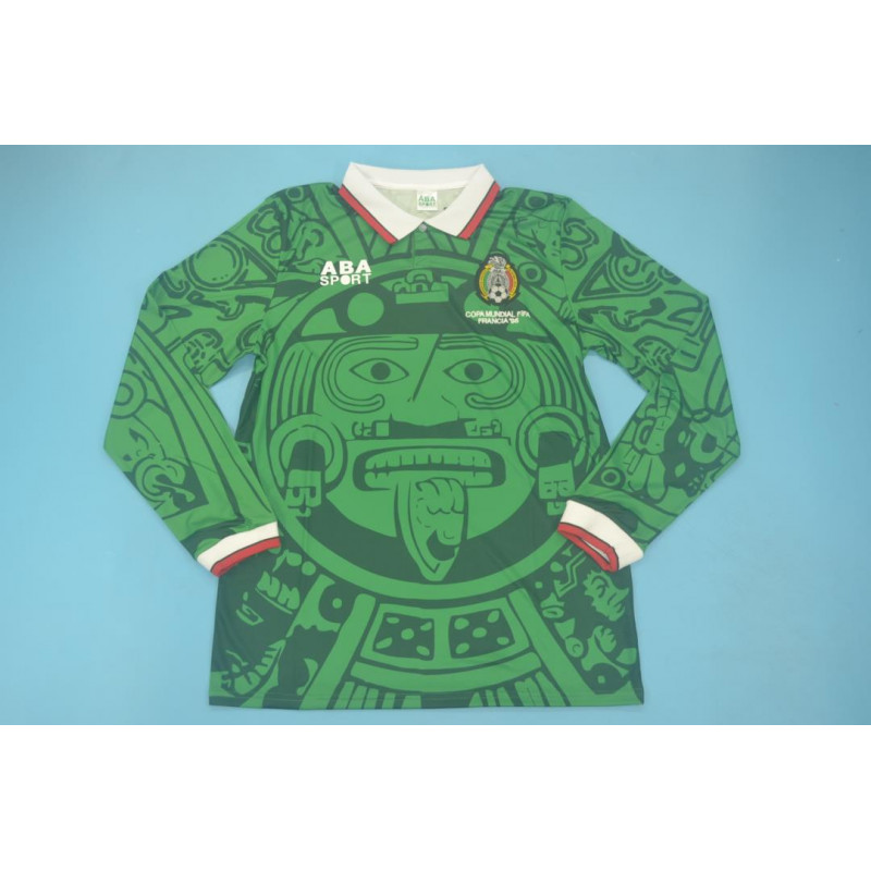 Mexico Retro Manga Larga Local 1998 Mexico Retro Manga Larga Local 1998