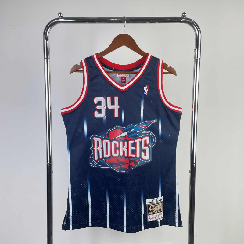 NBA Retro Houston OLAJUWON 34 NBA Retro Houston OLAJUWON 34