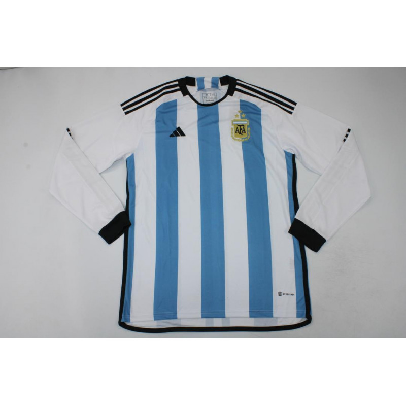 Argentina Tres Estrellas Manga Larga Local 2023 Argentina Tres Estrellas Manga Larga Local 2023