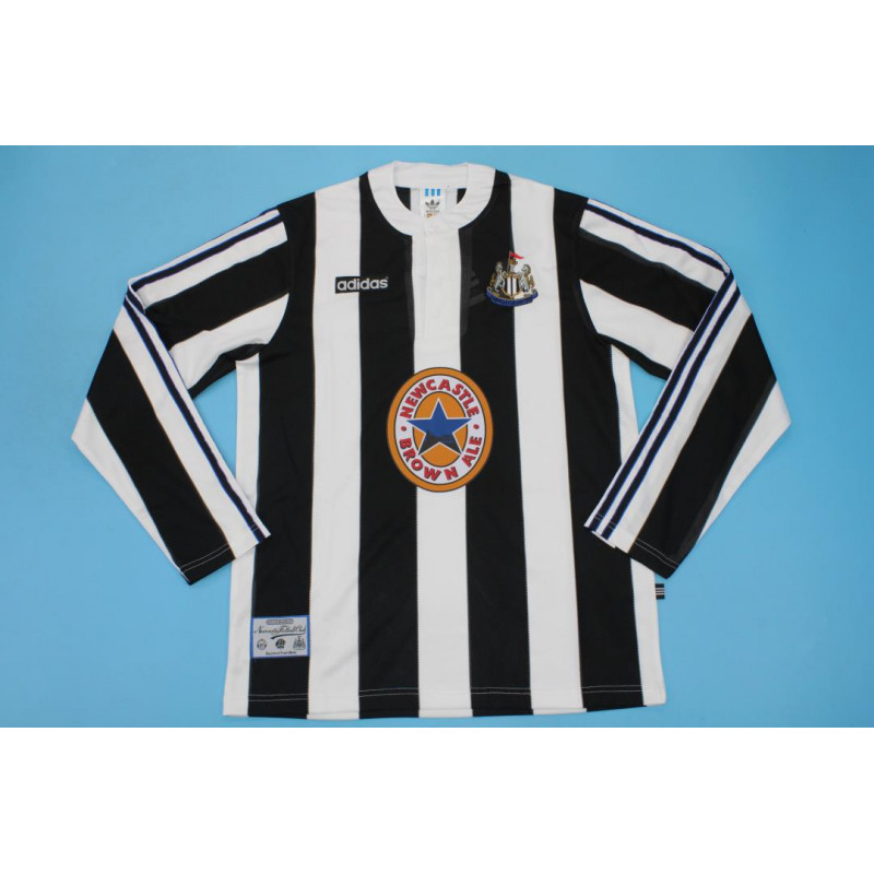 Newcastle Retro Manga Larga Local 95-97 Newcastle Retro Manga Larga Local 95-97