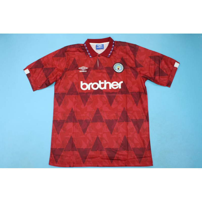 Manchester City Retro Visitante 90-91 Manchester City Retro Visitante 90-91