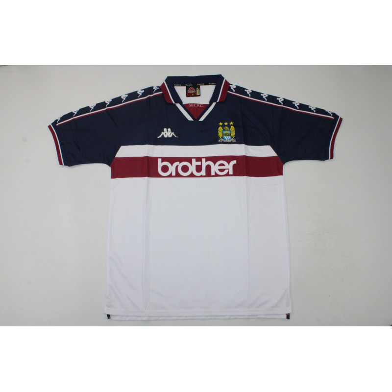 Manchester City Retro Visitante 97-98 Manchester City Retro Visitante 97-98