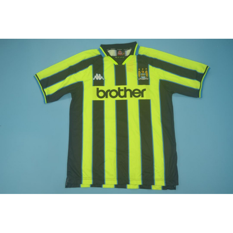 Manchester City Retro Visitante 98-99 Manchester City Retro Visitante 98-99