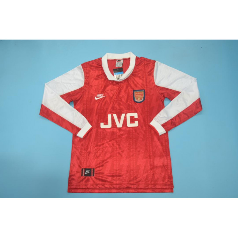 Arsenal Retro Manga Larga Local 94-96 Arsenal Retro Manga Larga Local 94-96