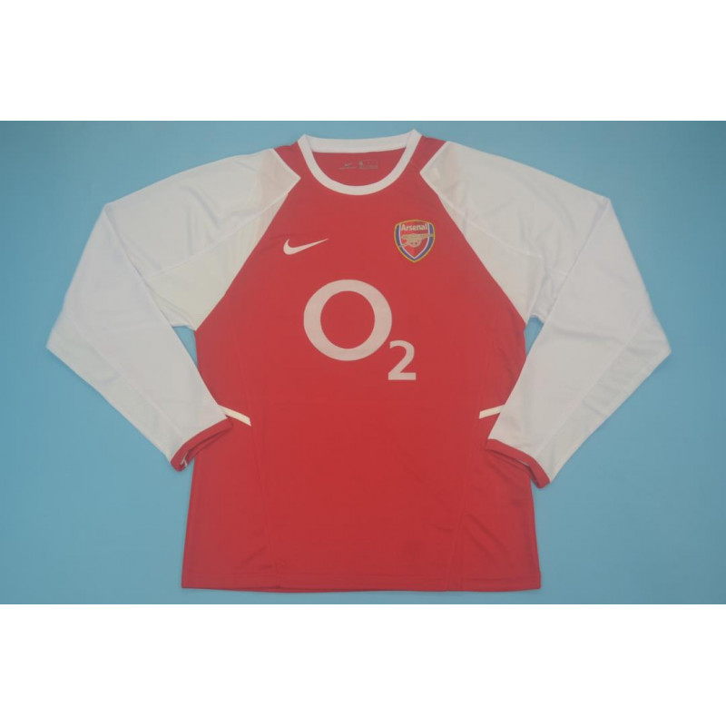 Arsenal Retro Manga Larga Local 02-04 Arsenal Retro Manga Larga Local 02-04