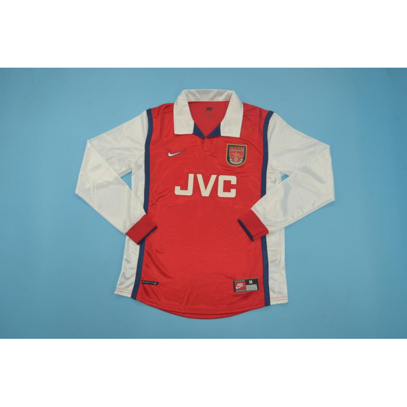 Arsenal Retro Manga Larga Local 98-99 Arsenal Retro Manga Larga Local 98-99