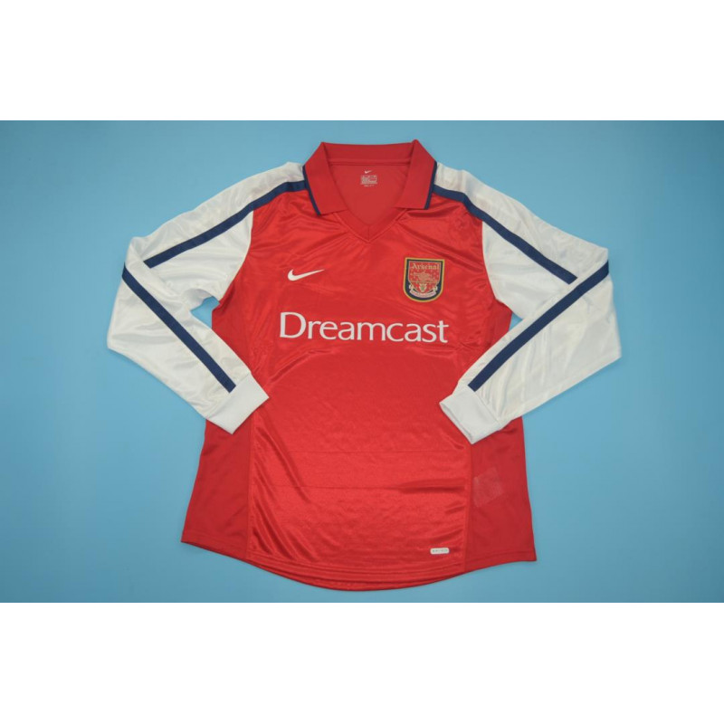 Arsenal Retro Manga Larga Local 00-02 Arsenal Retro Manga Larga Local 00-02